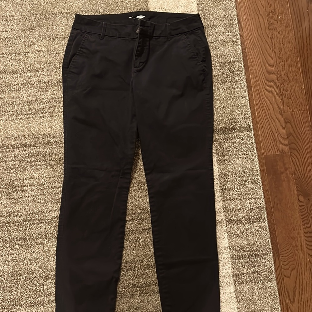 Old Navy size 8 petite black dress pants